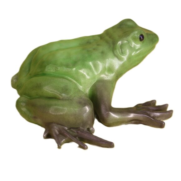 Resin Frog Figurine Trinket ,Mixed Color Unique - Picture 2 of 4